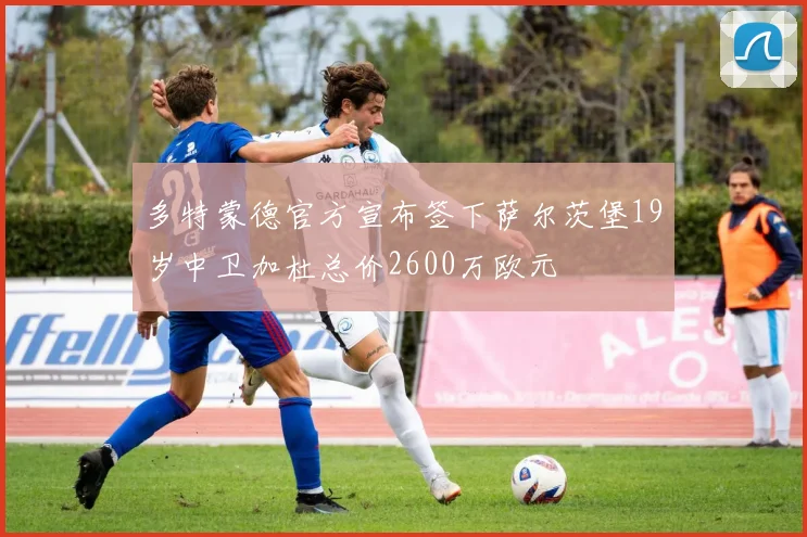 多特蒙德官方宣布签下萨尔茨堡19岁中卫加杜总价2600万欧元